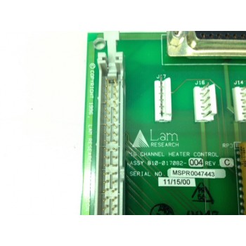 LAM Research 810-017082-004 16 chanel Heater Control PCB
